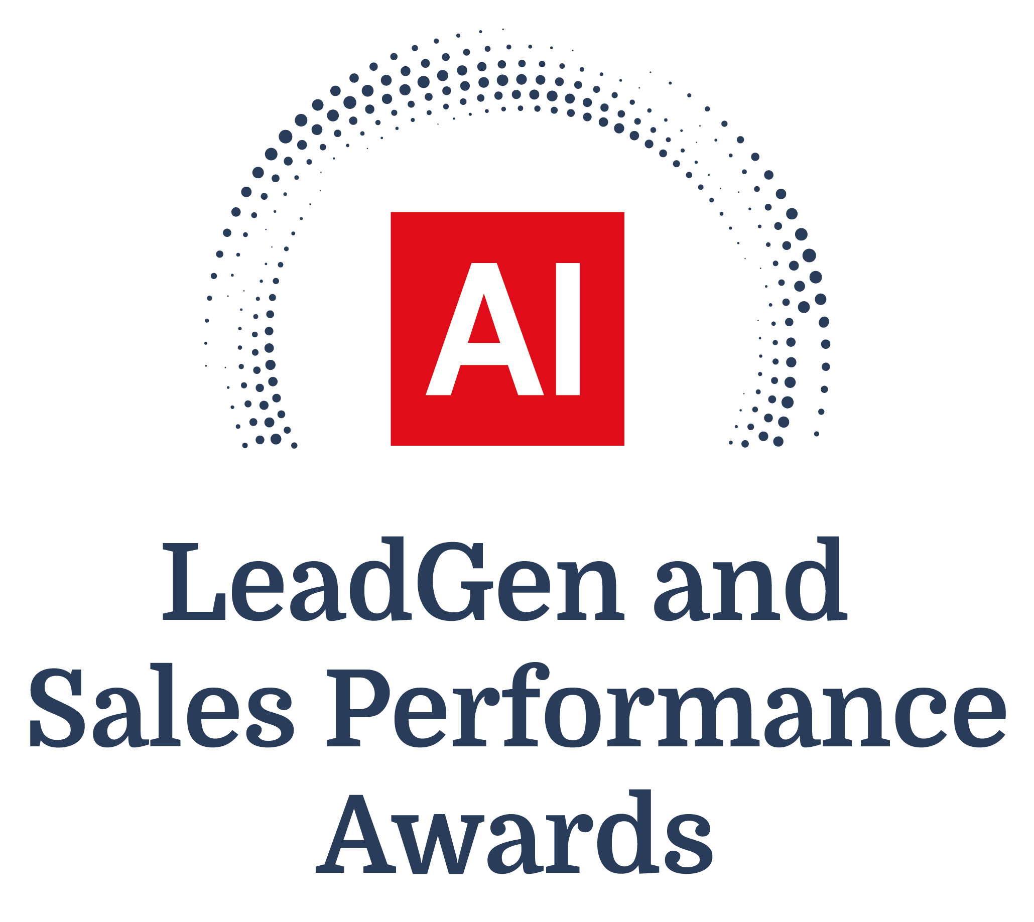 LeadGen and Sales Performance Awards 2026 award received by A2Z Web Booster